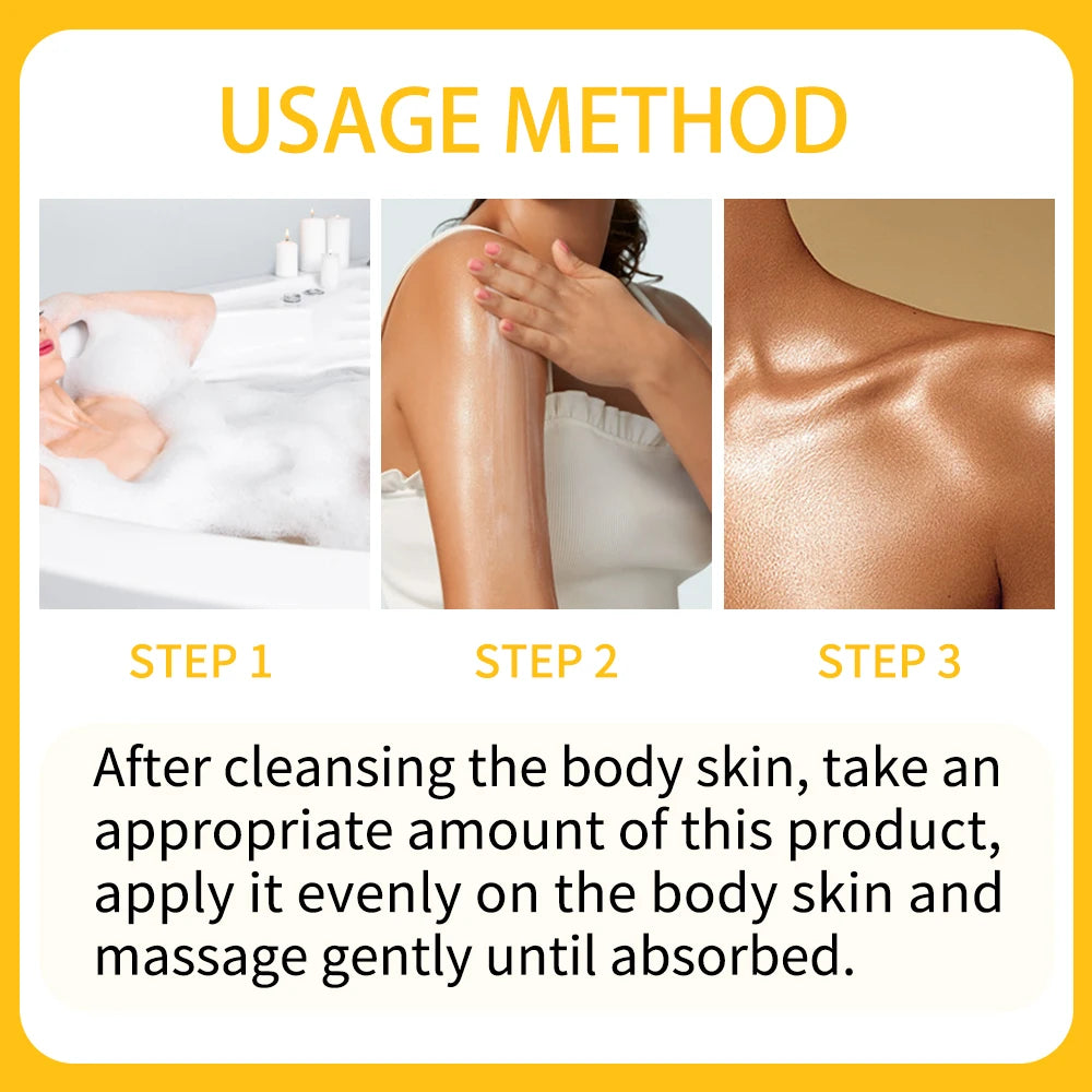 3 PCS Set Mango Body Glaze Drops and Oil Set includes a Rollerball Applicator, Suitable for Dry Skin, Providing Moisturizing Hydrating Skin Care Sets Korean Products