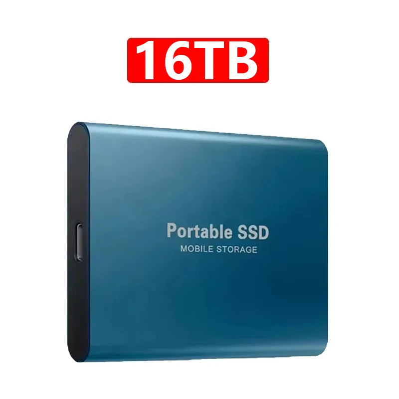 Portable Mobile Hard Disks Lightweight USB 3.2 External Hard Drive Fast Transfer External Solid State Drives For Laptop Desktop PC Computer Accessories