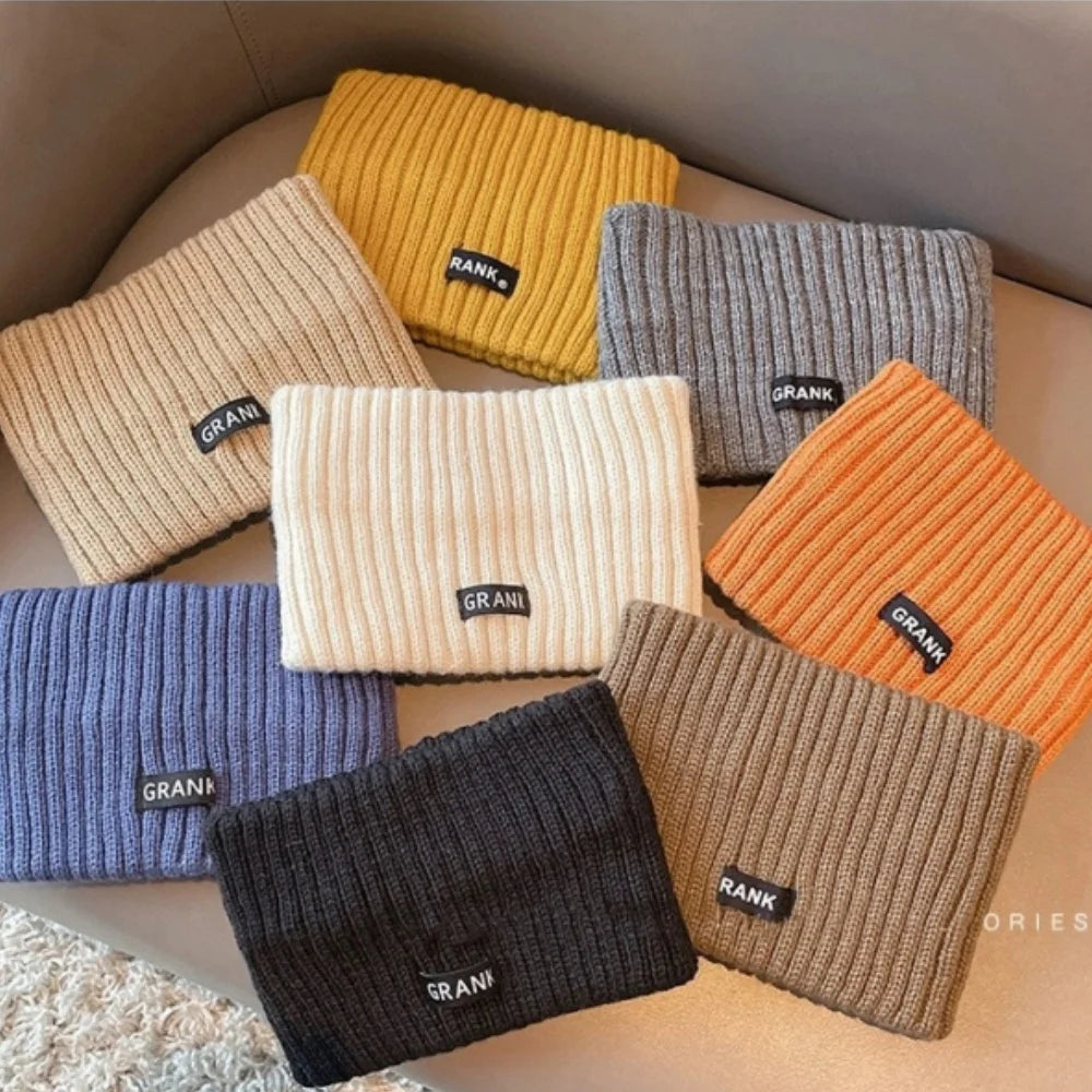 NEW Arrivals Women Winter Wide Headband Solid Color Knitted Warm Headwrap for Girls Punk Elastic Headwear Sports Bands Hair Accessories Female Girls Fashion Apparel Supplies