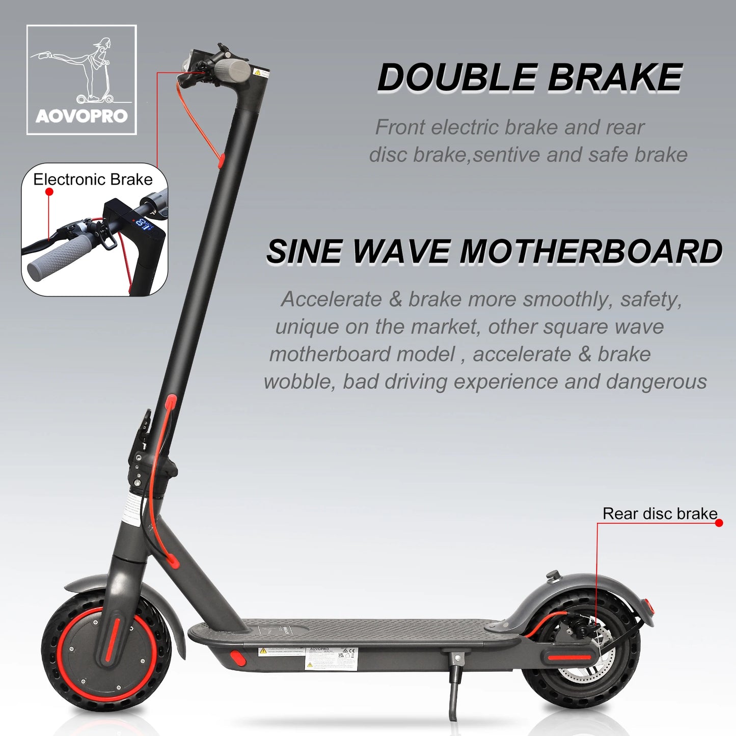 7.8-10.5AH Electric Scooter 350W 31KM/H Foldable Electric Kick Scooter 8.5 Inch APP Smart E-Scooter for Adults