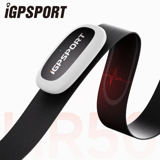 HR50 Heart Rate Sensor Bike Computer Fitness Running Sport Heart Rate Monitor Sensor IPX7 Waterproof Bike Accessories All Sports Supplies