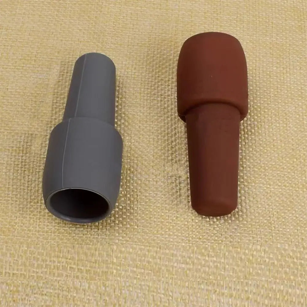 8 PCS Set Easy To Use 4 Colors Wine Stopper Reusable Silicone Wine Bottle Stopper Kitchen Tools Wine Accessories