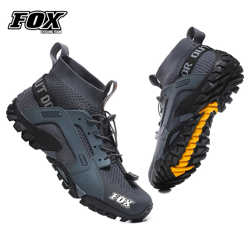 Cycling Team Motorcycle Men's Sneakers Waterproof Mountain Bike Footwear Bicycle Downhill Boots MTB Shoes Sportschuhe Herren