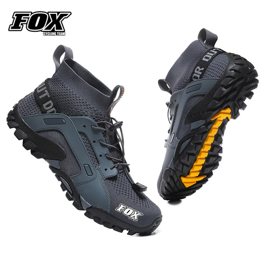 Cycling Team Motorcycle Men's Sneakers Waterproof Mountain Bike Footwear Bicycle Downhill Boots MTB Shoes Sportschuhe Herren