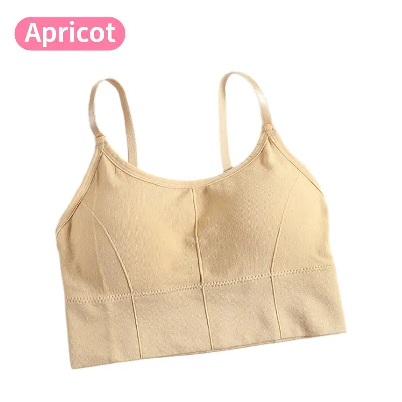 Backless Sportswear Woman Gym Sports Bra Seamless Womens Underwear Adjustable Shoulder Strap Inner Padded Yoga Vest Bralette