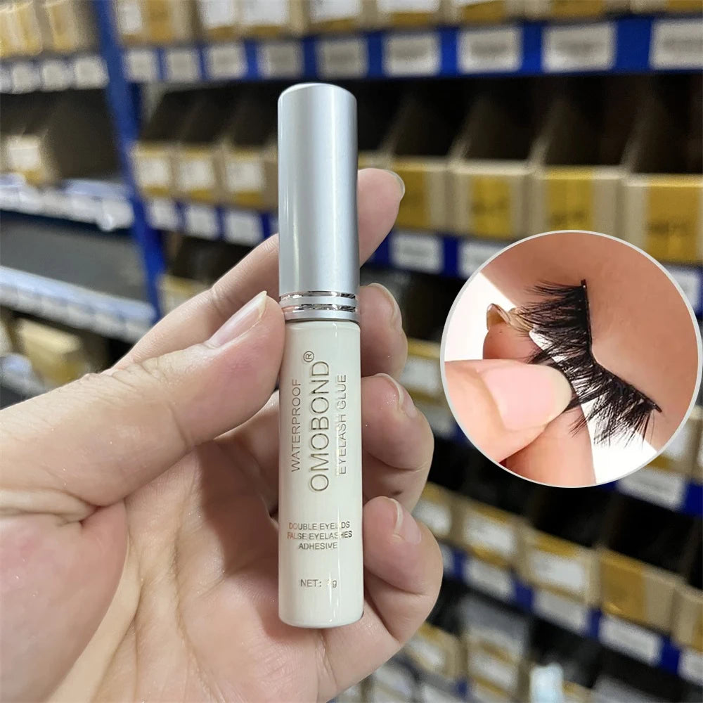 Quick Dry Invisible False Eyelash Glue Styling Transparent Natural Fake Eyelashes Extension Glue Adhesive Waterproof Makeup *