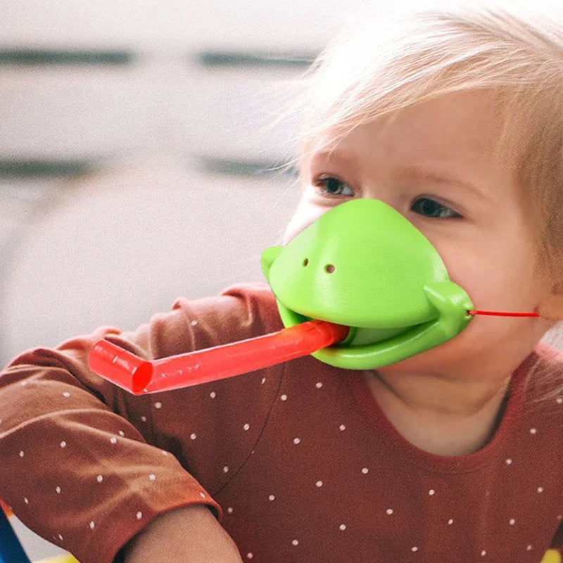 4 Person Frog Lizard Mask Wagging Tongue Lick Cards Board Games for Children Family Party Toys Antistress Funny Desktop Puzzle Game Toys