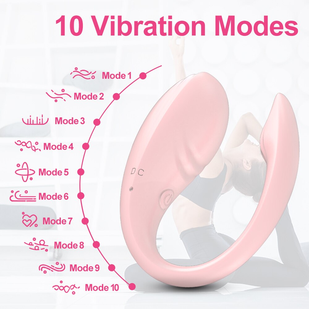 10 Modes Wearable Vibrating Egg Remote Control Vaginal Massage Stimulator Female Adult Sex Toys for Women