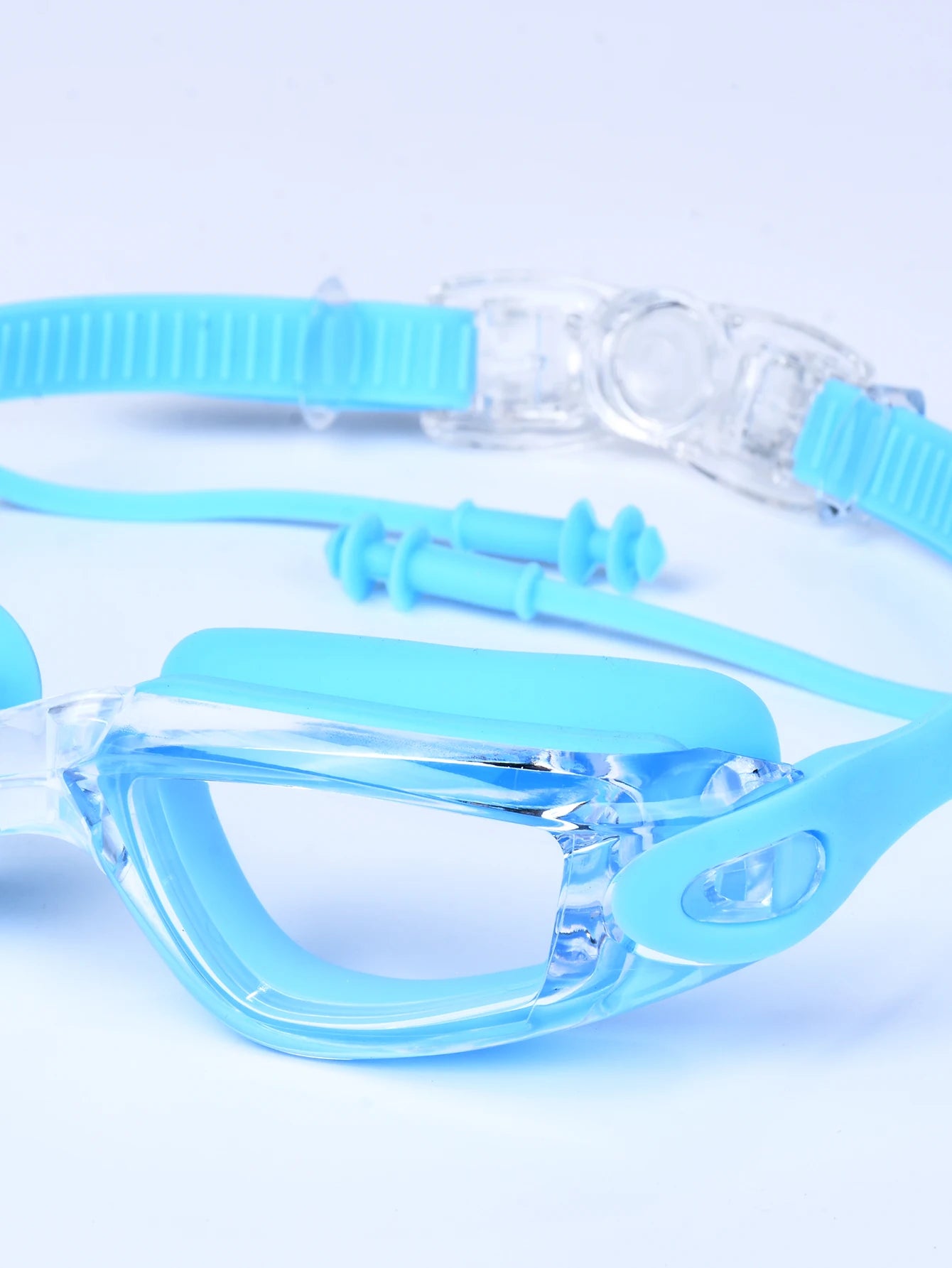 NEW Adult Swimming Goggles + Swimming Goggles + Ear Plugs Set  Waterproof Fog-Proof High-Definition Summer Beach Swimming Goggles Water Pool Diving Swimming Equipment Cap Set