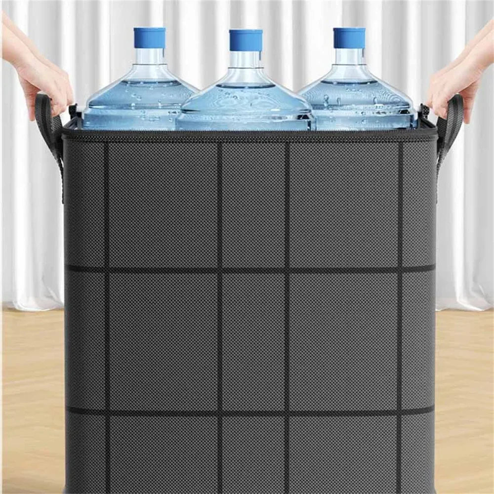 S/M/L/XL Thickened Large Capacity Travel Moving Packing Bags Wear-Resistant Foldable Storage Bag for Clothes And Quilts Non-Woven Fabric Organizer Box Bedroom Wardrobe ﻿Clothing Supplies