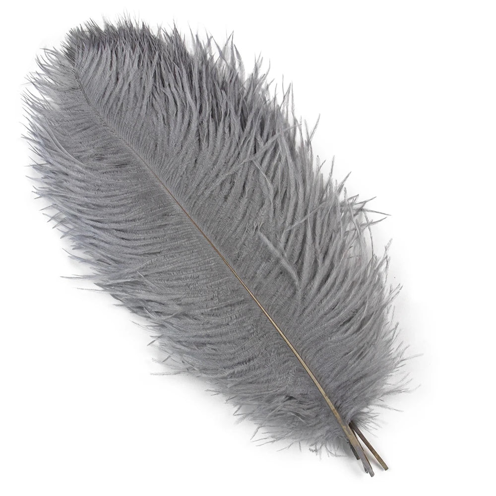 10 PCS Set 10 Colors Natural Ostrich Feathers Wedding Home Decor 30-35cm/40-45cm Ostrich Plumes Table Centerpiece Crafts