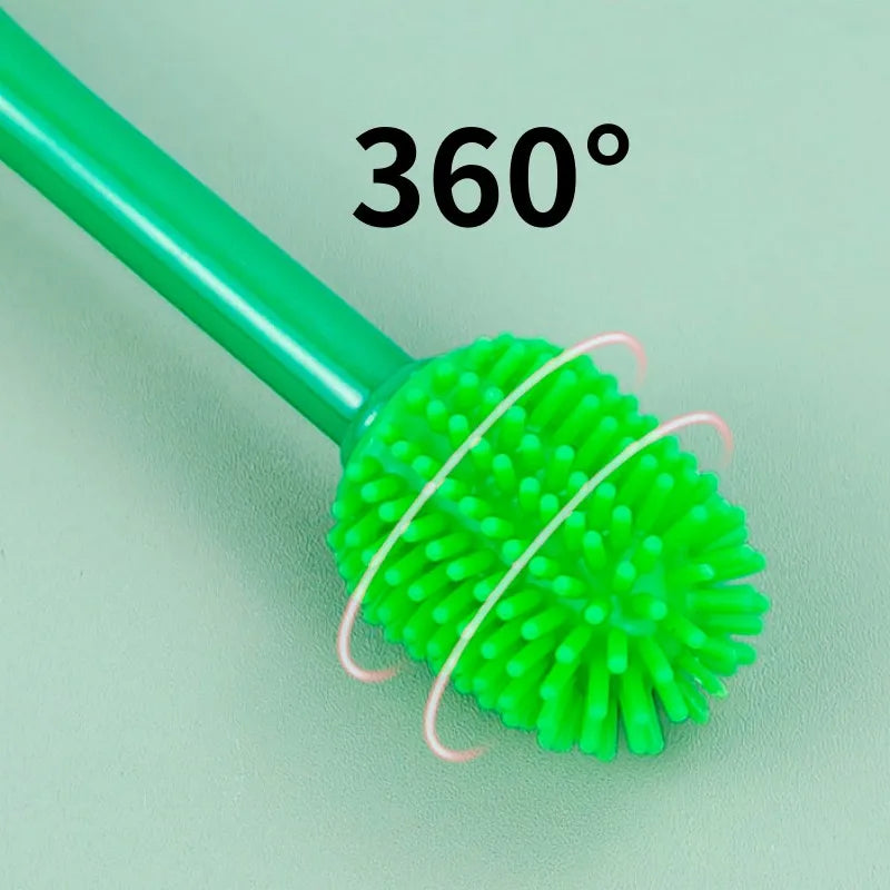 3 PCS Set Dog Toothbrush Set Pet Toothbrush  Double Head Rotating Toothbrushes for Dog Teeth Cleaning Oral Care Cat Toothbrushes Pet Supplies
