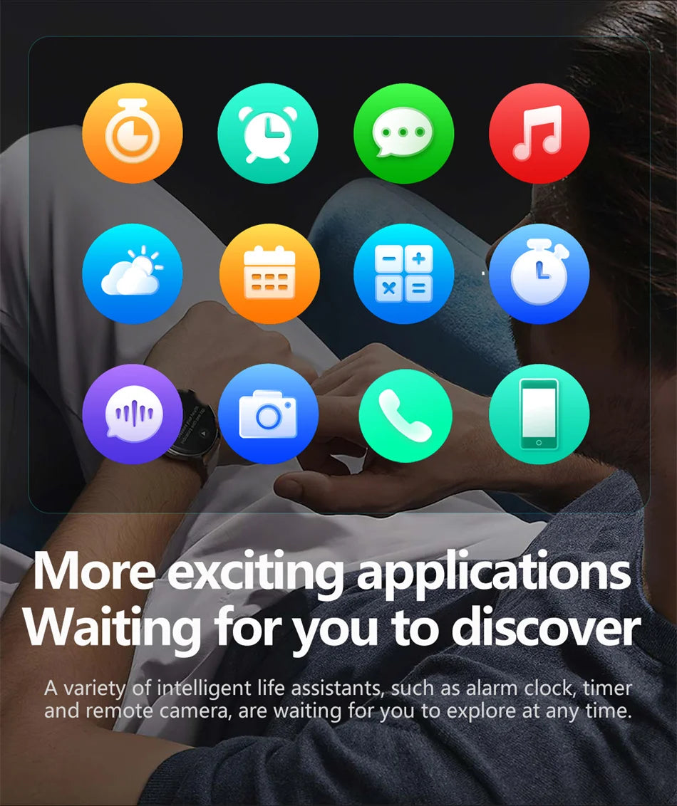 New Health Track Smartwatch NFC Air Pump Airbag Lipids ECG+PPG Uric acid Health BT Call Measure Health Smartwatch Men Women Sports Health Care Supplies