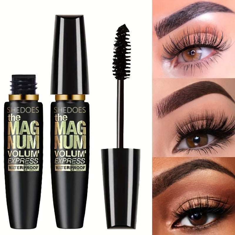 NEW Arrivals 4D Black Mascara Thickening, Lengthening Eyelids, Curling, Waterproof Liquid Fiber Mascara Eye Care Accessories Cosmetics Supplies