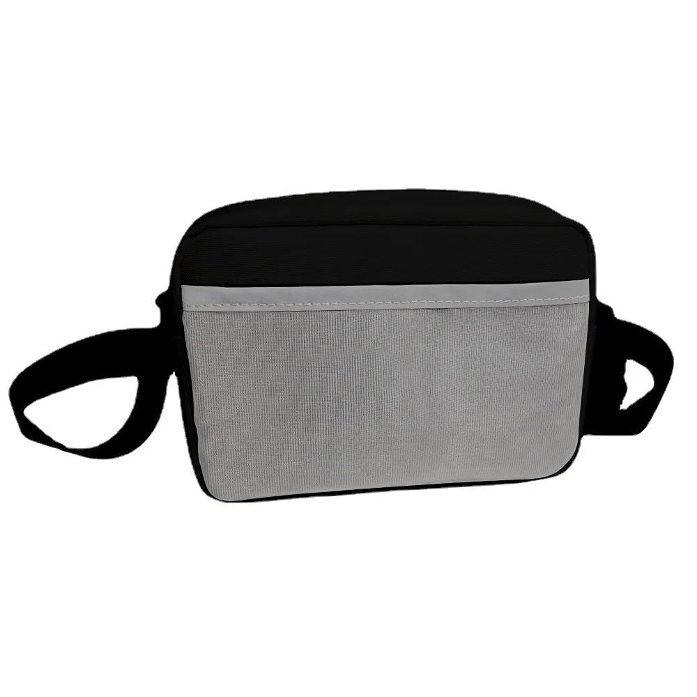 NEW Arrivals Female Ladies Luminous Reflective Lights Crossbody Bag LED Colorful Single-Shoulder Bags High Street Optical Fiber Fabric Square Evening Rave Party Night Club Purse Bags Women Girls Luxury Fashion Apparel Accesso