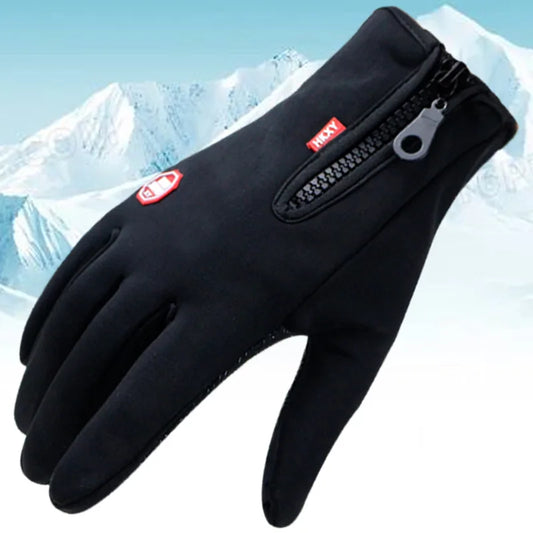 Winter Warm Cycling Gloves Bicycle Warm Touchscreen Full Finger Glove Waterproof Outdoor Bike Skiing Fishing Motorcycle Riding