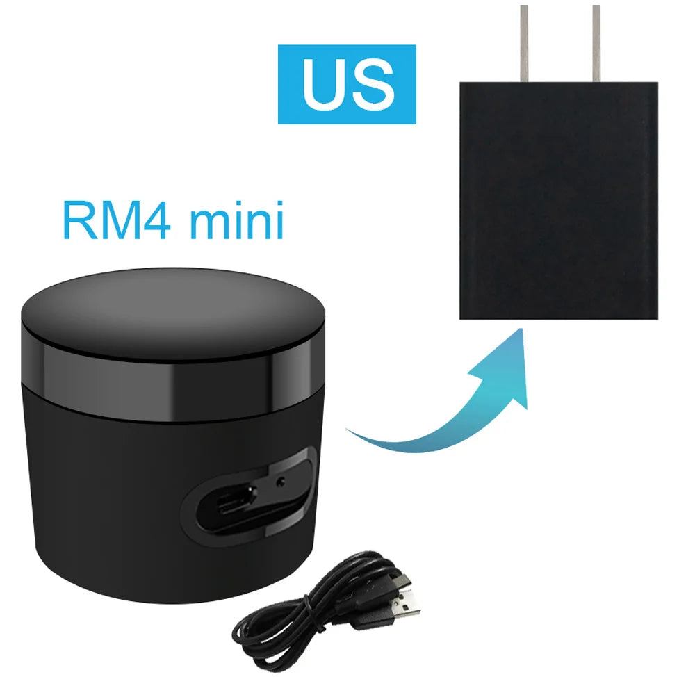 NEW UK Plug Rm4 Mini Smart Remote Control Infrared Universal IR Audio Video Smart Home work with Google Home Alexa Support