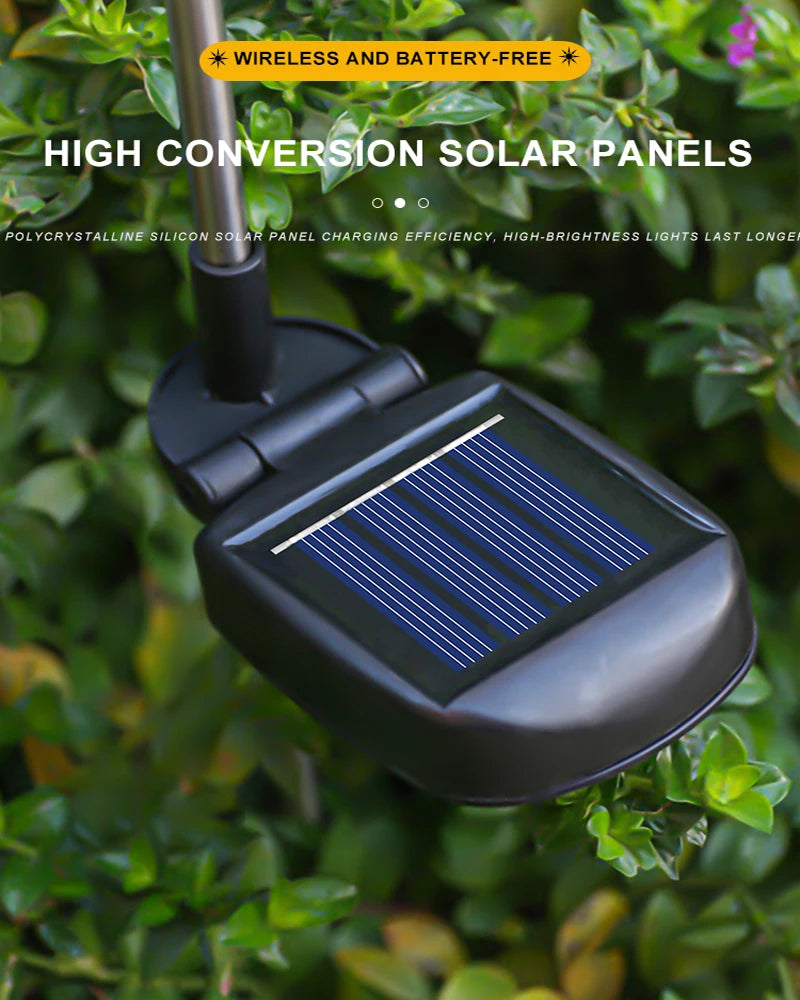 8/10/12 Set Solar Christmas Tree Lights Waterproof Outdoor LED Christmas Garden Stake Lights Decorations for Pathway Yard Christmas Decor