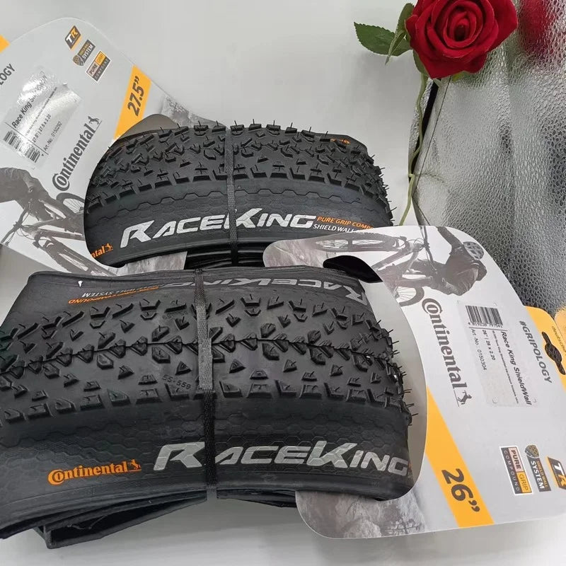 Continental 26 27.5 29 2.0 2.2 MTB Tire Race King Bicycle Tire Anti Puncture 180TPI Folding Tire Tyre Mountain Bike Tyre X-king