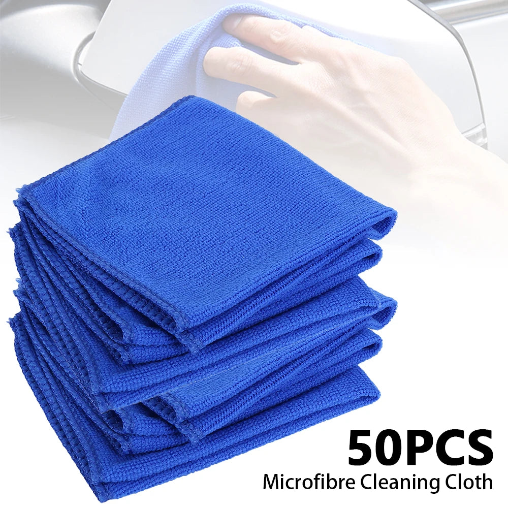 Microfiber Cleaning Cloths Lint Free Microfiber Cleaning Towel Cloths Reusable Cleaning Towels w/ Super Absorbent for Car Window