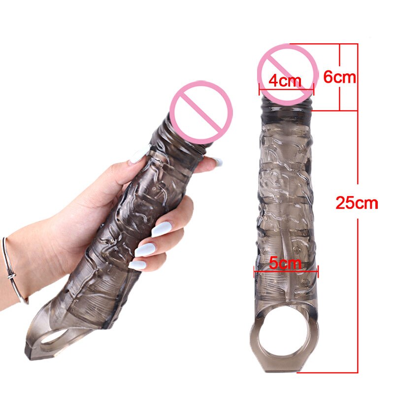 Penis Extender Sex tooys for Man Vibrator Sex Toys 18 Segurears Erection Ring for Men Men's Special Condom Cock Sleeve for Penis