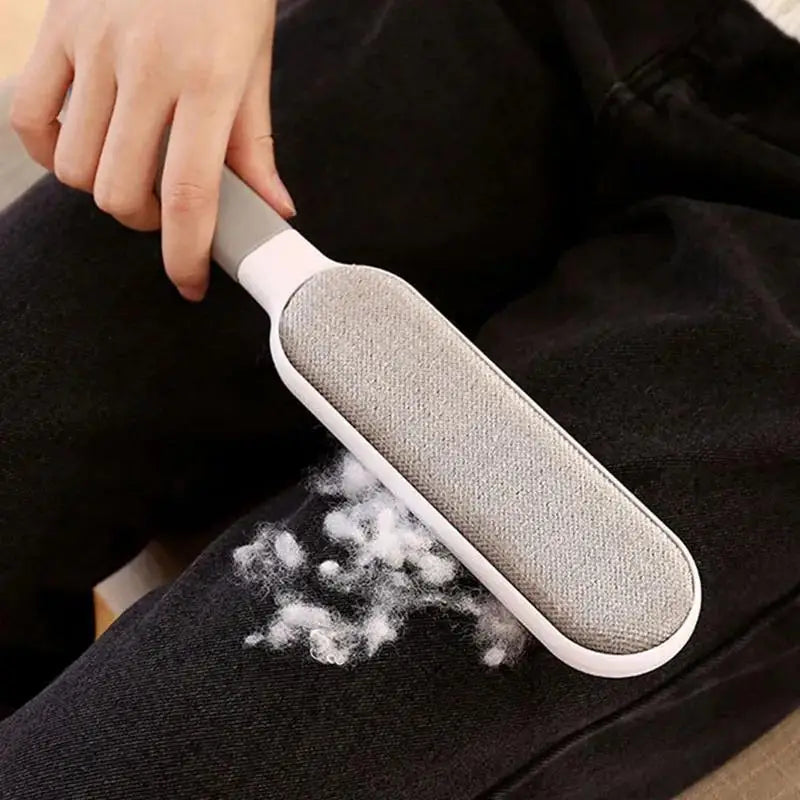 31cm (12.2inch) Long Double-Sided Pet Hair Remover, Manual Electrostatic Sticky Lint Brush, for Cat, Clothing, Sofa, Furniture,  Carpet Cleaning