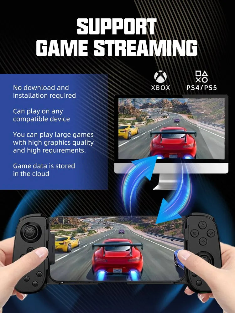 VILCORN Streaming Gaming Controller Support for PS4 Game Mobile Joystick Gamepad With Six Axis Gyroscope for Android/IOS