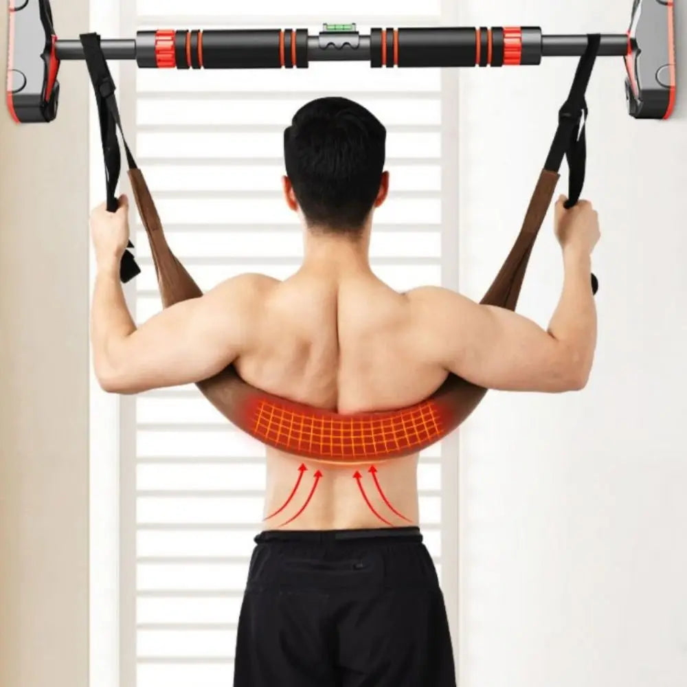 NEW 3 Types Breathable Spine Exercise Lumbar Belt Strong Bearing Capacity Soft Outdoor Hanging Waist Spine Belt Spinal Relax Devices Women Men Home Gym Accessories