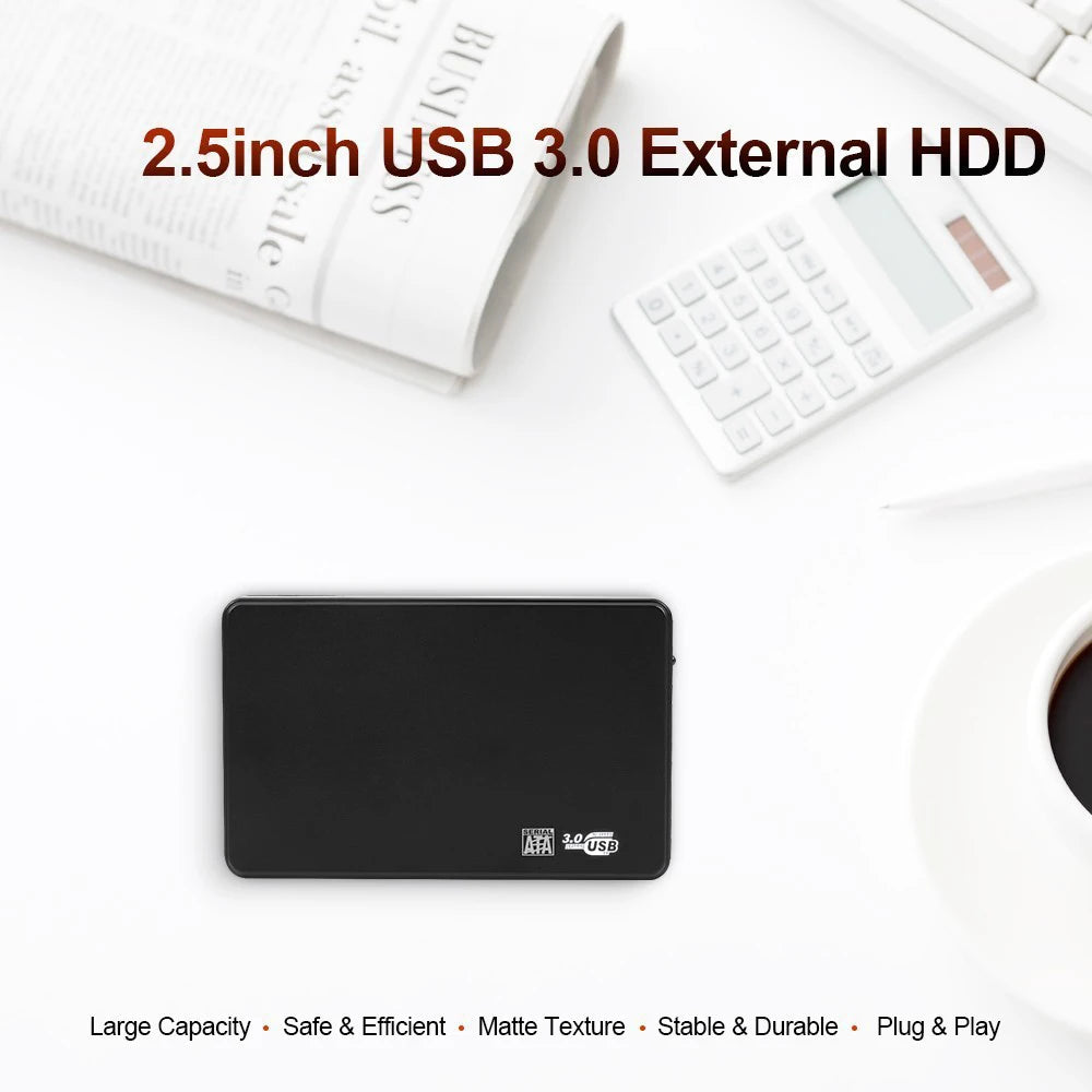 2.5 inch HDD SSD Case USB 3.0 to SATA Hard Disk Box 5Gbps SD Disk Case HDD External Hard Drive Enclosure for Notebook Desktop PC Computer Accessories