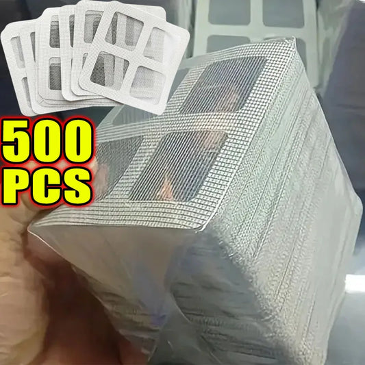 NEW Arrivals Disposable Hair Drain Catcher Mesh Anti-blocking Shower Bathroom Filter Stopper Floor Drains Sticker Window Screen Repair Patches Set Home Bathroom Cleaning Accessories