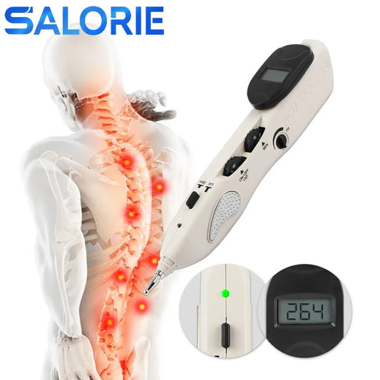 USB Rechargeable Electronic Acupuncture Pen Electric Body Massager Meridian Pulse Relaxing Physiotherapy Equipment Health Care
