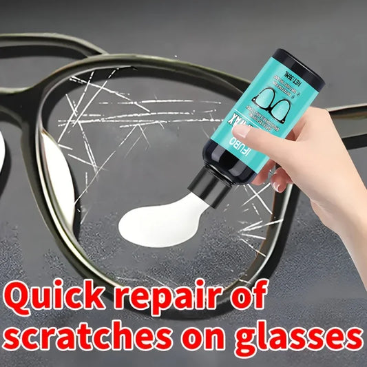 Eyeglass Scratch Wax Repair Cream-Eyeglass Lens and Frame Scratch Polish, Lens Scratch Polishing, Buffing, Suitable for Minor Scratch