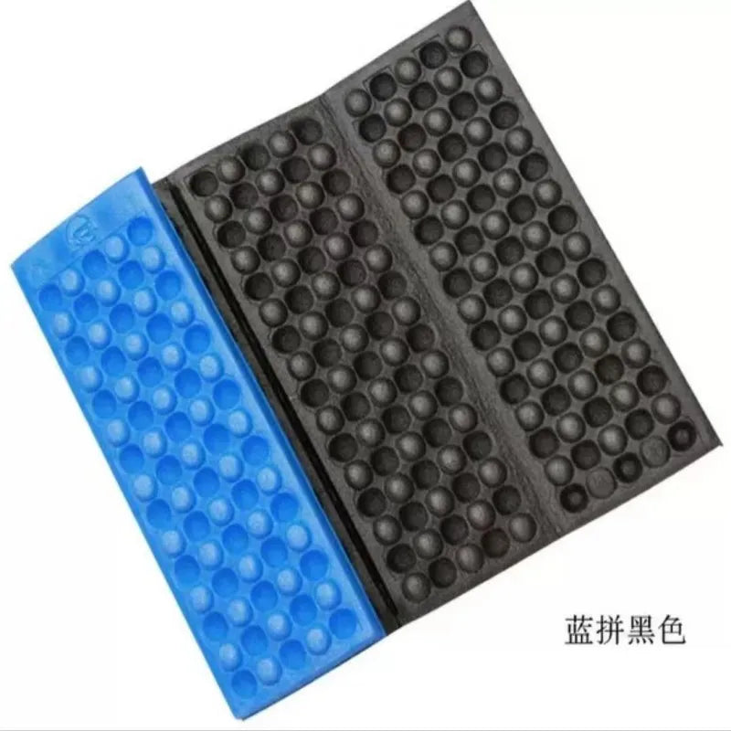 2 PCS Set Folding Mat Outdoor Mat Picnic Blankets Camping Foam Pad Waterproof Foam Seat for Picnic Hiking Backpacking Mountaineering