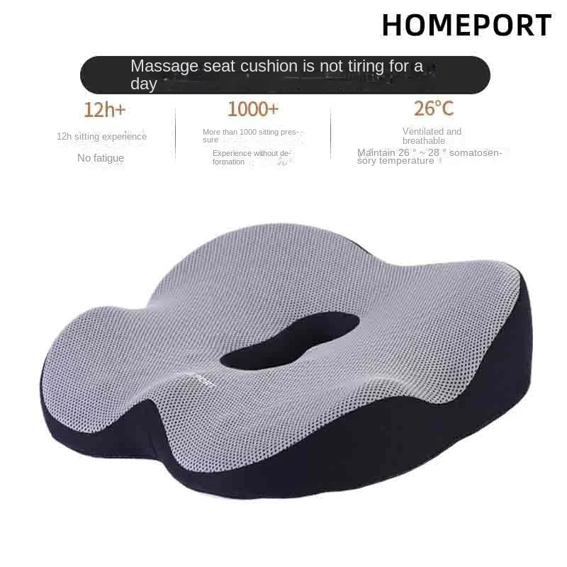 Pelvic tilt correction seat cushion, memory cotton butt cushion, buttocks chair, home,office,car cushion, thickened seat cushion