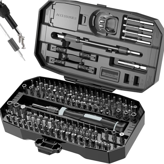 NEW Arrivals Precision Screwdriver Set, Laptop Desktop Computer Camera Mobile Phones PS4 PS5 Tool Kit, 152/25 in 1 Professional Computer Screwdriver Repair Kit T5 T6 Electronic Supplies