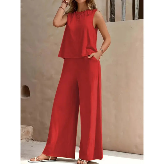 10 Colors 2 PCS Set S-XL UK Size Casual Ladies Woman New Matching Outfits Female Summer  Clothing Suit