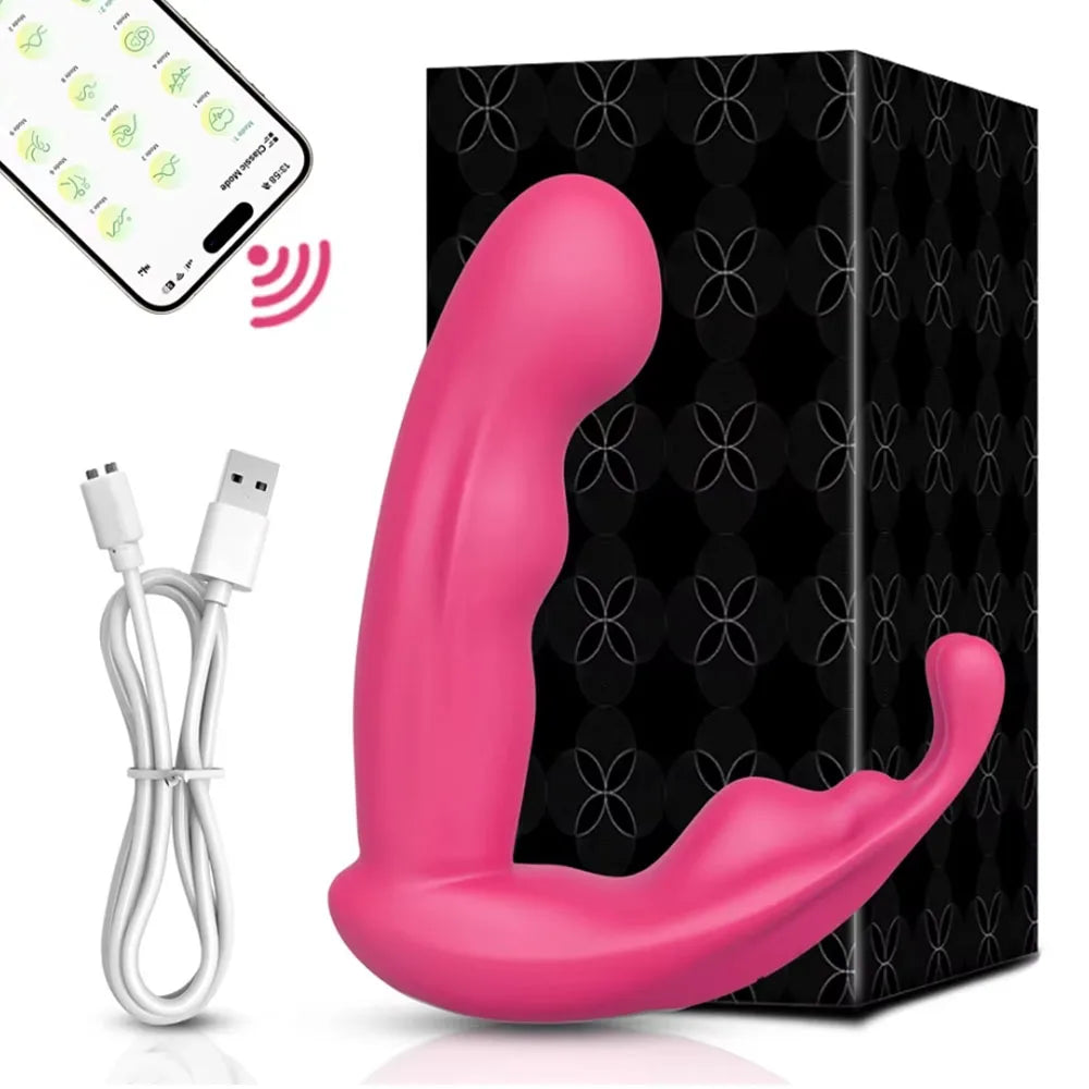 NEW Arrivals Wearable Sucking Panty Vibrator Butterfly Vibrators Dildo Adult Sex Toys For Women APP Vibrating Egg Vaginal Clitoris Stimulator