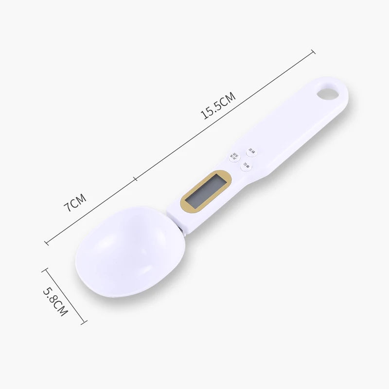NEW Arrivals Electronic Kitchen Scale 500g 0.1g LCD Digital Measuring Food Flour Digital Spoon Scale Mini Kitchen Tool for Milk Coffee Scale Home Supplies
