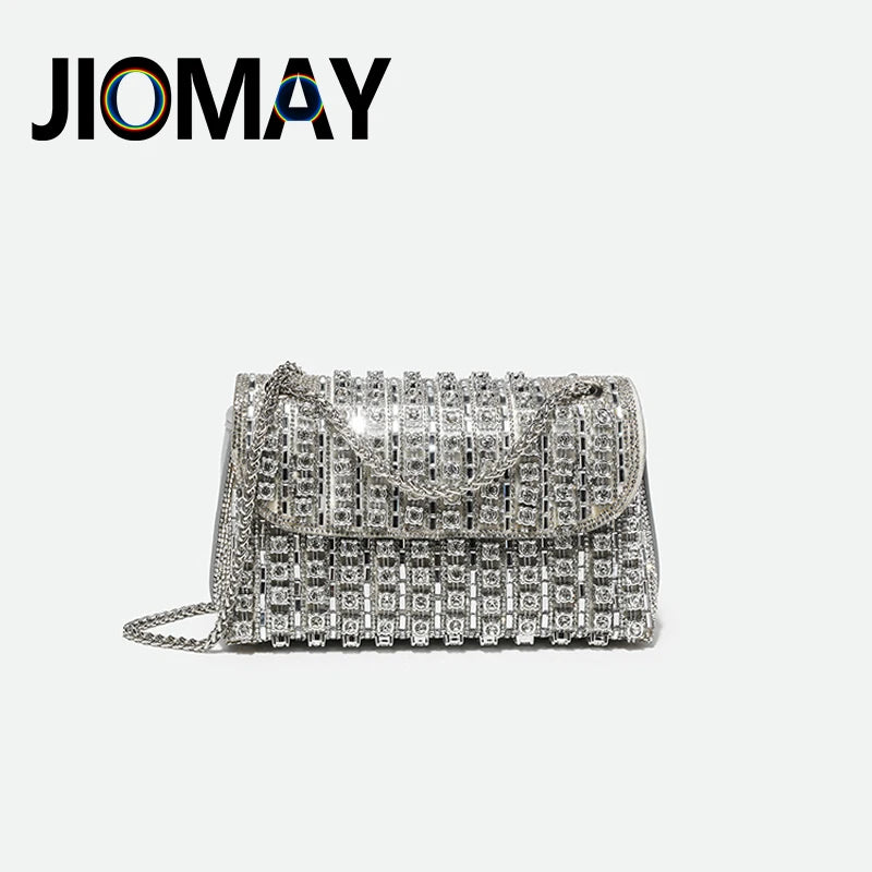 New Design Fashion Rhinestone Purse Luxury Designer Handbags Elegant And Versatile Purses For Women Evening Clutch Bag