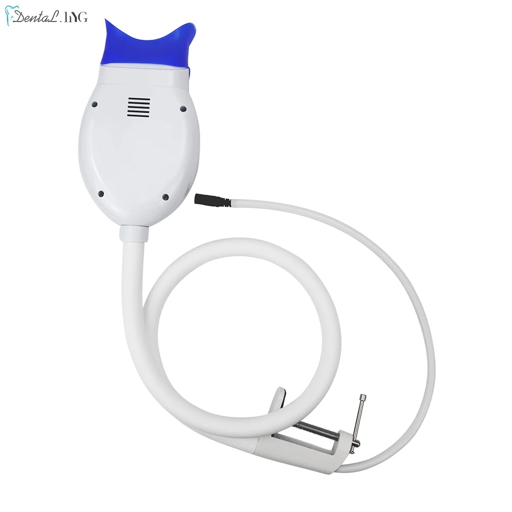 Dental Teeth Whitening Lamp Professional Cold Light Bleaching LED Machine Dentistry Equipment Clamp Table Style Oral Hygiene Care