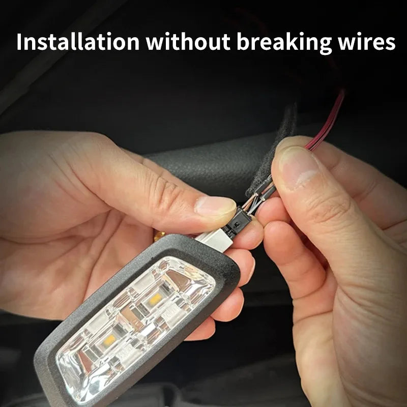 2-4M Car Trunk Sensor Lights, Automatic Induction Lights, LED Lights with Tailgate Lights, Car Reading lights, and Interior Lights