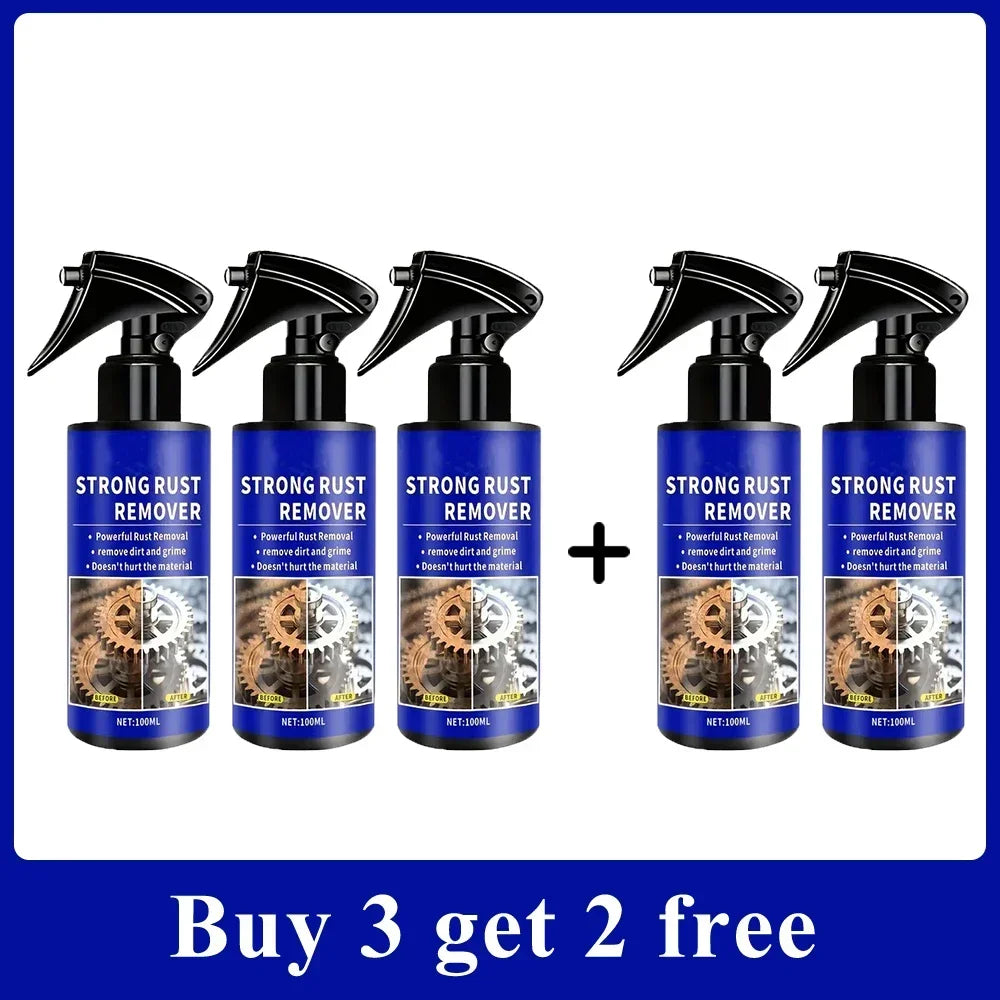 1/10 PCS Set Multifunctional Home Car 100ML Rust Remover Providing Surface Protection on Car Brake Pads Iron Metal Surface Shining Vehicle Parts Polishing Cars Trucks Motorcycle Cleaning Supplies Sets