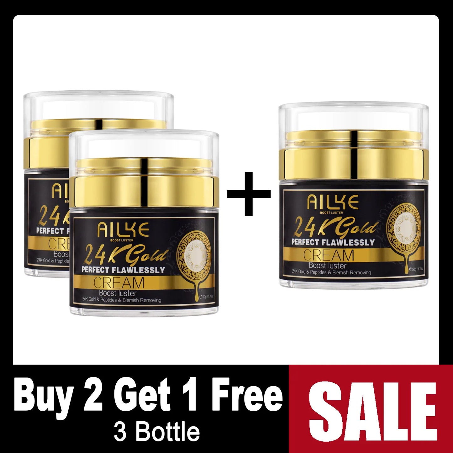 NEW Arrivals Korean 24K Gold Set Turmeric +Vitamin C+ Glutathione Flawlessly Skin Care Kit, Whitening, Reduce Dark Spots, Pigmentation, Wrinkles, Moisturize, For All Skin Types