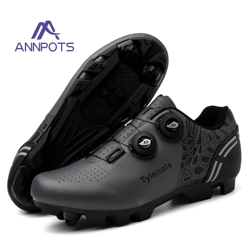 NEW 37-47 Size Blue/Black/Pink Color Professional Women's Cycling Speed MTB Shoes Women Men's Cycling Sneakers Road Mountain Bike Racing Shoes