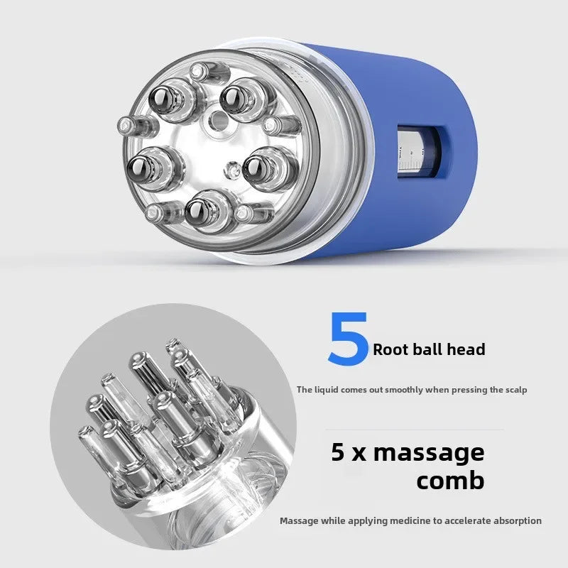 4 Colors Scalp Applicator Head  Roller Ball Application Guide Liquid Massage Hair Care Comb Essential Oil Drug Delivery Artifact Women Men Hair Care Accessories