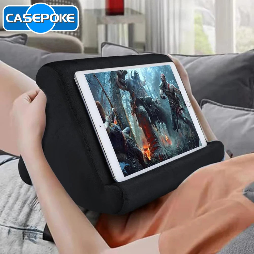 Tablet Sponge Pillow Tablet Holder For iPad Samsung Huawei Tablet Holder Mobile Phone Support Pillow Multi-Angle Reading Stand