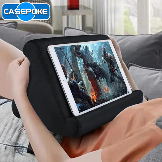 Tablet Sponge Pillow Tablet Holder For iPad Samsung Huawei Tablet Holder Mobile Phone Support Pillow Multi-Angle Reading Stand