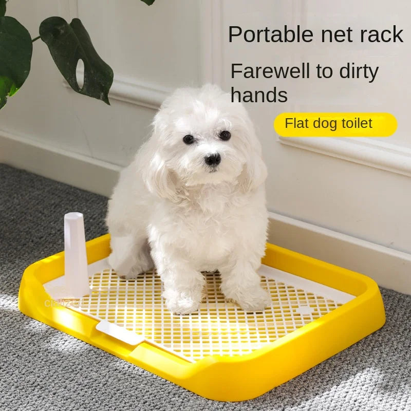 Pet Dog Toilet Portable Dog Potty Pan Trainer Litter Box Anti-Splash Pets Wc Toilet Puppy Kitten Cleaning Tool