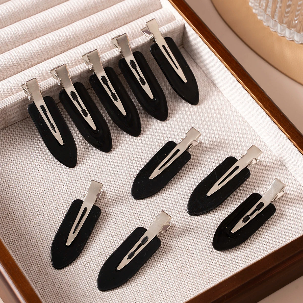 NEW Arrivals 10 PCS Set No Bend Seamless Hair Clips Side Bangs Barrette Make-Up Washing Face Accessories Women Girls Styling Hairpins Hair Care Accessories Beauty Salon Supplies