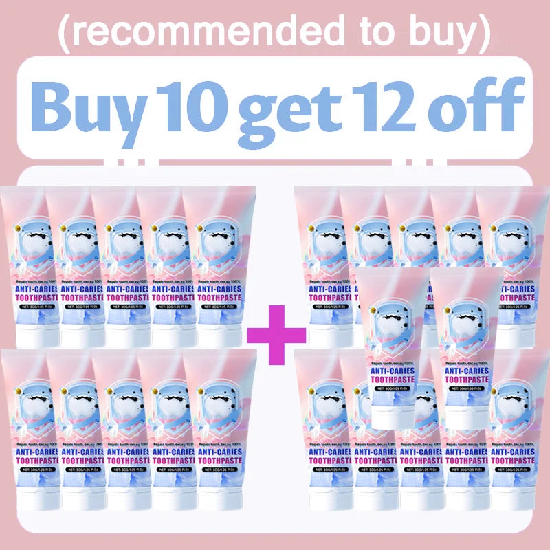 Top 1 Qualifications Certification Oral Care Tooth Cleaner Pain Relief Probiotic Infused Formula to Inhibit Bad Growth & Enhance Oral Hygiene Anti-Cavity Enamel Restoration Plague Reduction Cream